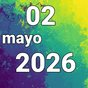 imagen con la fecha del día 02-05-2026