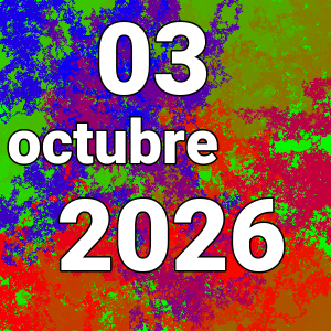 imagen con la fecha del día 03-10-2026