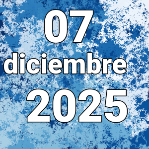 imagen con la fecha del día 07-12-2025
