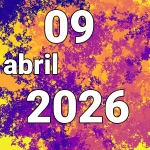 imagen con la fecha del día 09-04-2026