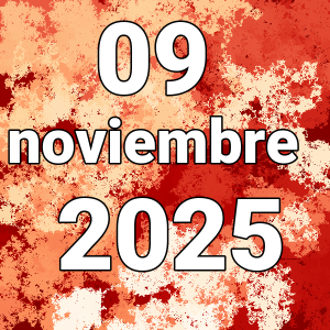 imagen con la fecha del día 09-11-2025