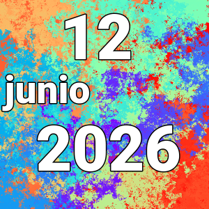 imagen con la fecha del día 12-06-2026