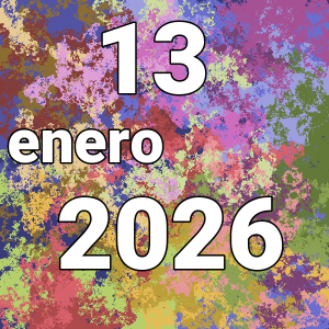 imagen con la fecha del día 13-01-2026