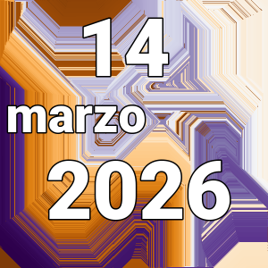 imagen con la fecha del día 14-03-2026