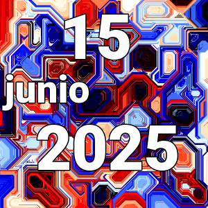 imagen con la fecha del día 15-06-2025