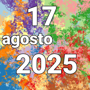 imagen con la fecha del día 17-08-2025