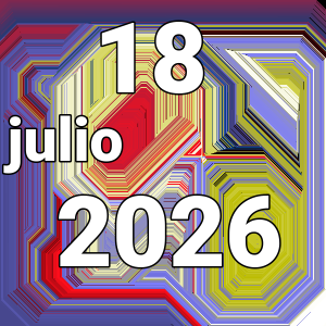 imagen con la fecha del día 18-07-2026