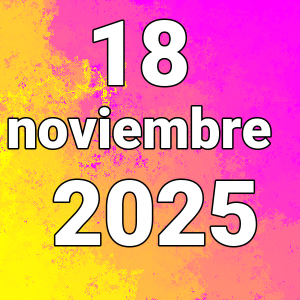 imagen con la fecha del día 18-11-2025