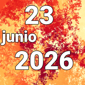imagen con la fecha del día 23-06-2026