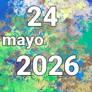 imagen con la fecha del día 24-05-2026