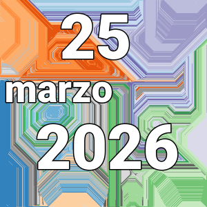 imagen con la fecha del día 25-03-2026