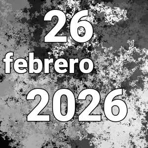 imagen con la fecha del día 26-02-2026