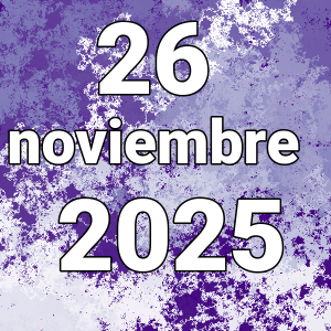 imagen con la fecha del día 26-11-2025