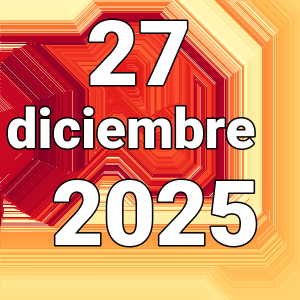 imagen con la fecha del día 27-12-2025