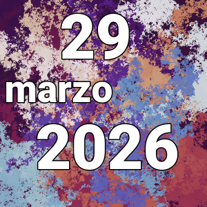 imagen con la fecha del día 29-03-2026