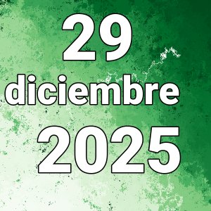 imagen con la fecha del día 29-12-2025