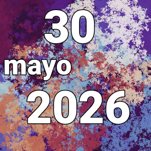 imagen con la fecha del día 30-05-2026