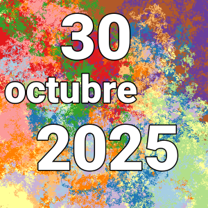 imagen con la fecha del día 30-10-2025