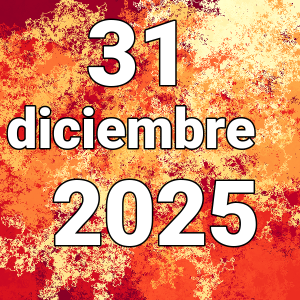 imagen con la fecha del día 31-12-2025